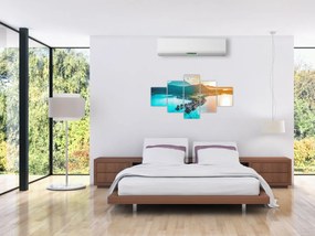 Obraz - Bora Bora (125x70 cm)