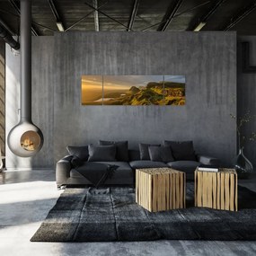 Obraz pasma górskiego (170x50 cm)