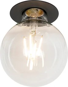 Inteligentny nowoczesny reflektor czarny z żarówką WiFi ST64 - Insight