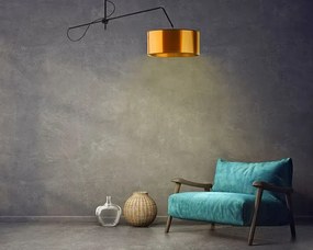 Złota regulowana lampa wisząca glamour - EX242 Resi