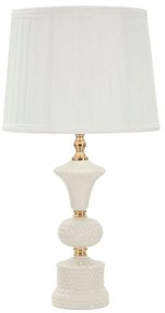 Lampa stołowa z ozdobną bazą CASERTA, 57 cm