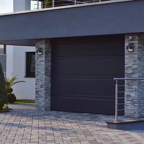 Czarny kinkiet zewnętrzny z czujką ruchu - N26-Azok 1.5W