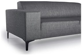 Antracytowa sofa Scandic Diva, 216 cm