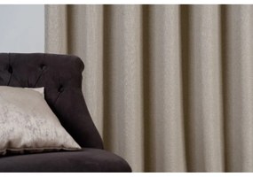 Beżowa zasłona 140x260 cm Avalon – Mendola Fabrics