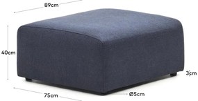 Ciemnoniebieski moduł sofy Neom – Kave Home