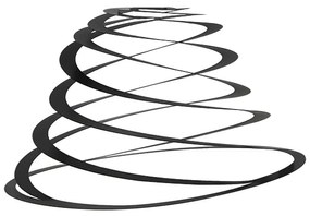 Klosz lampy stalowy czarny 50 cm - Spiral