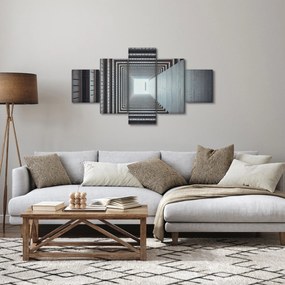 Obraz - Widok z wnętrza budynku (125x70 cm)