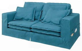 Jasnoniebieska sofa 196 cm Nora – Ropez