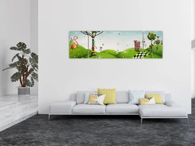 Obraz wspaniałego krajobrazu (170x50 cm)