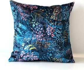 Poszewka ozdobna Flora 01 z motywem liści 45x45