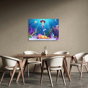 Obraz na szkle - Wróżka wody (70x50 cm)