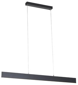 Lampa wisząca ciemnoszara w komplecie z LED i pilotem - Casper Nowoczesny Oswietlenie wewnetrzne