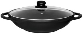 Wok ze szklaną pokrywką, Ø 32 cm