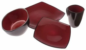 4-częściowy zestaw ceramiczny  Red