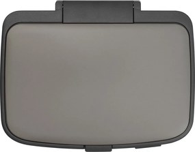 Szary stalowy kosz na śmieci z pedałem 12 l Bo – Brabantia