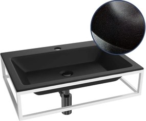 Uniwersalna konsola półka pod umywalkę lub blat 60 cm biała SINGUR