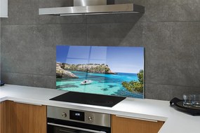 Panel szklany do Kuchni Majestatyczne Klify na Wybrzeżu