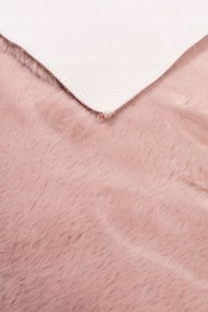 Dywanik Różowy 80x150 cm Antypoślizgowy miękki Akcent do Sypialni i Salonu