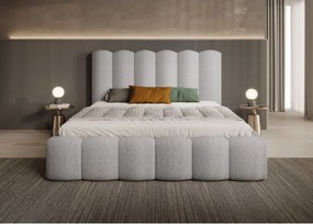 Łóżko Mona V 200 w tkaninie Abriamo 05