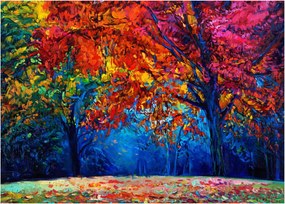 Obraz malowania natury (70x50 cm)
