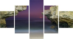 Obraz - klif morski (125x70 cm)