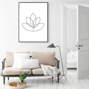 Plakat - Lotus Flower (A4)