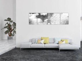 Obraz - Vintage pocztówka miasta N⁰3 (170x50 cm)