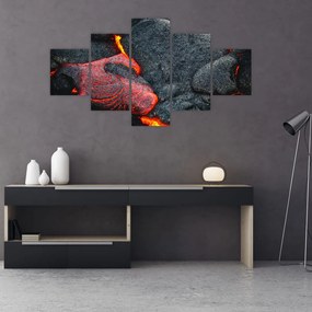 Obraz - Lawa (125x70 cm)