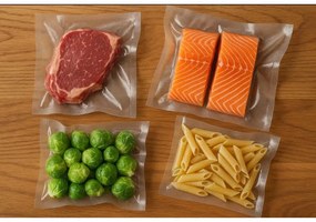 Stołowa pakowarka próżniowa, stal nierdzewna/plastik
