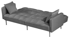 Sofa ROBERTO ciemno szara rozkładana HALMAR