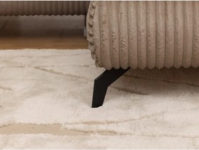 Brązowy sztruksowy narożnik (prawostronny/w kształcie litery L) Marbeya – Ropez