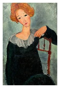 Reprodukcja obrazu Amedea Modiglianiego Woman with Red Hair – Fedkolor, 40x60 cm