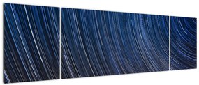Obraz nocnych gwiazd i nieba (170x50 cm)
