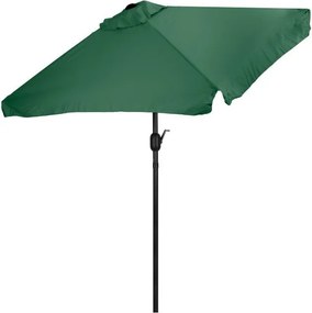 Parasol ogrodowy składany UM019 z regulacją kąta nachylenia, zielony