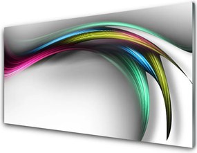 Panel Szklany do Kuchni Futurystyczna Wizja Przestrzeni