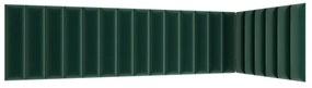 Zestaw 20 paneli tapicerowanych QUADRATTA 210x90x60 zielony ELTAP