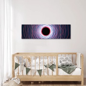 Obraz abstrakcji koła (170x50 cm)