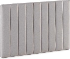 Szara tapicerowana głowica łóżka Eris 90x60 cm