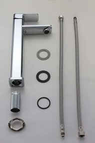 Bateria umywalkowa do łazienki 1234Chrom