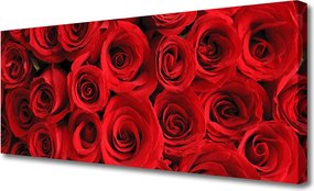 Obraz canvas na ścianę Bukiet Świeżych Róż