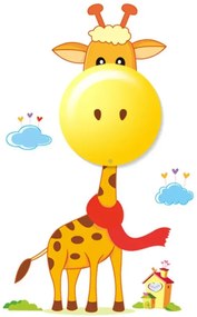 Dziecięca lampka nocna żyrafa z naklejkami - 3X N48 L2-A41
