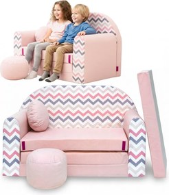 Kanapa/sofka Dla Dziecka, Piankowa Rozkładana 160cm - Hj1