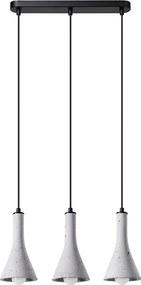 Betonowa lampa wisząca 3-punktowa - 4X A398 F9-S36