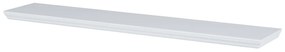 Półka ścienna P-026, matowy biały, 120 cm