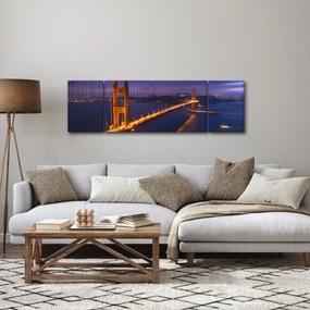 Obraz - Most Golden Gate (170x50 cm)