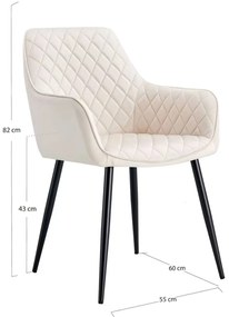 Aksamitne krzeso Celi