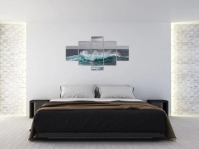 Obraz - Fale w oceanie (125x70 cm)