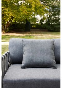 Ciemnoszara sofa ogrodowa Switch Rope – Diphano