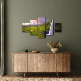 Obraz wodospadów (125x70 cm)