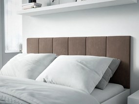 Tapicerowany panel ścienny FRAME LINCOLN 30x60 cm Kolor: Jasnoszary